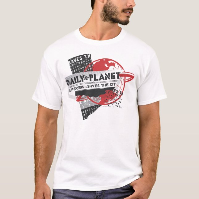 Daily Planet - Rette die Stadt T-Shirt (Vorderseite)