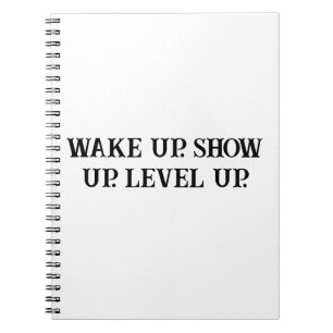 Daily Rise - Motivierend Notebook für High-Achiev Notizblock