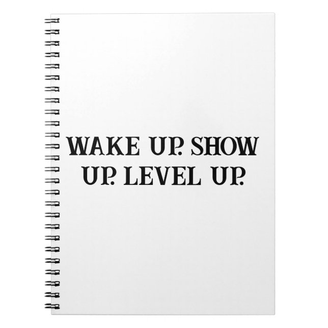 Daily Rise - Motivierend Notebook für High-Achiev Notizblock (Vorderseite)