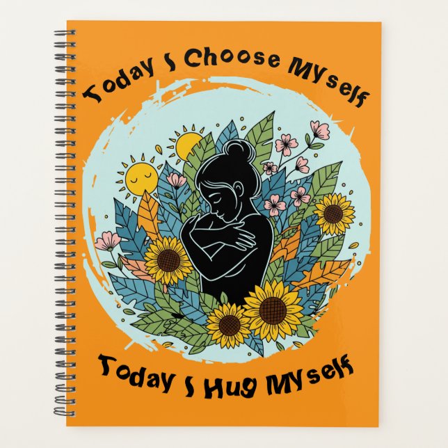 Daily Self-Love/Hoy me elijo Planer (Vorderseite)