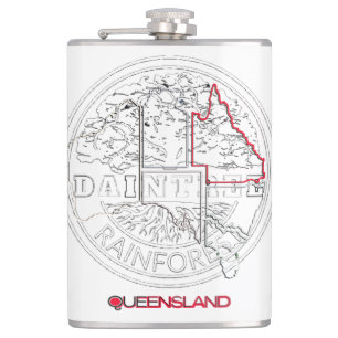 Daintree Rainforest Flachmann