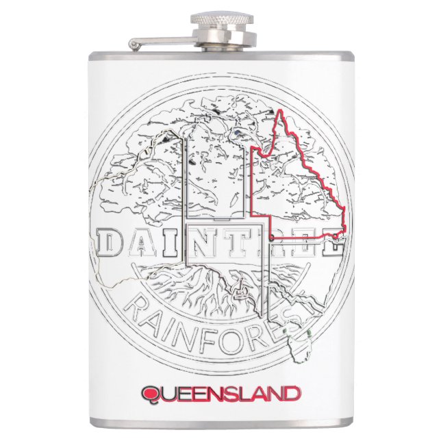 Daintree Rainforest Flachmann (Vorderseite)