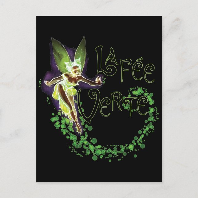 Dainty Absinthe La Fee Verte III Postkarte (Vorderseite)