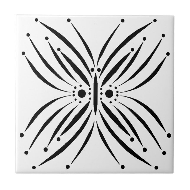 Dainty Butterfly Fliese (Vorderseite)