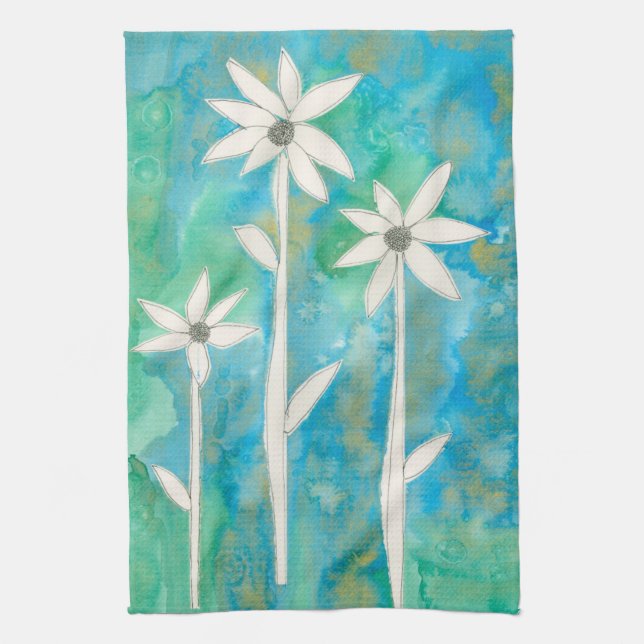 Dainty Daisies I Handtuch (Vertikal)