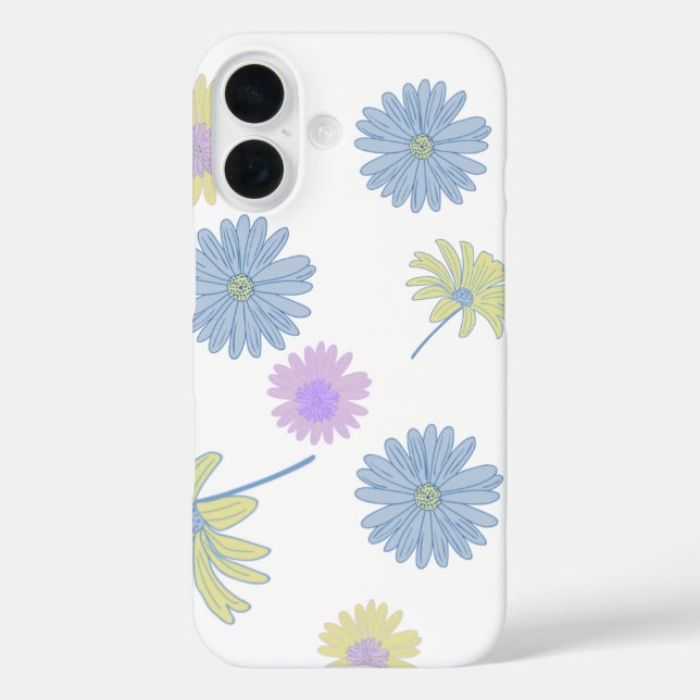Dainty Daisies iPhone 16 Fall iPhone 16 Hülle (Rückseite)