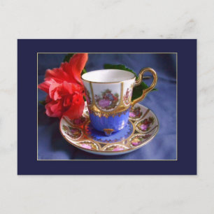 Dainty Demitasse Postkarte