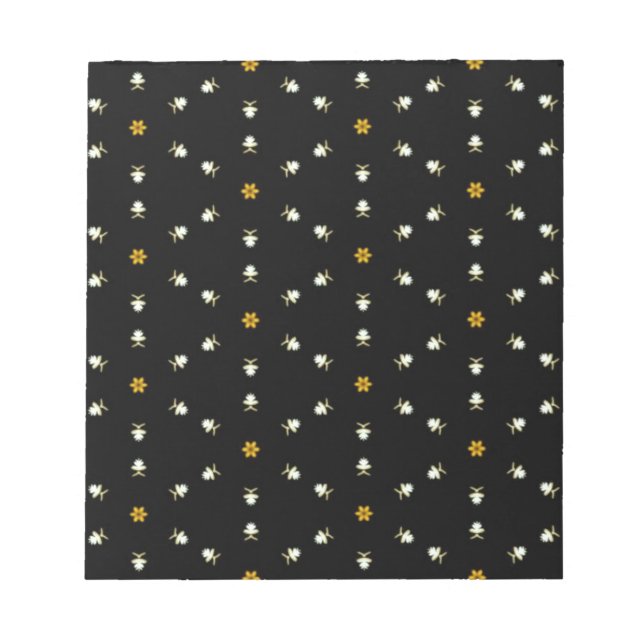 Dainty Floral Pattern Notizblock (Vorderseite)