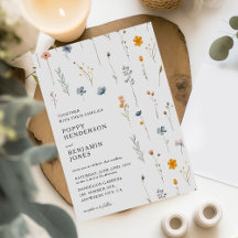 Dainty Floral Wildblume Wedding