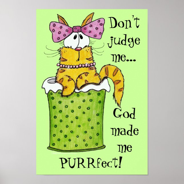 Dainty Garbage Kitty Poster (Vorne)