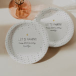 Dainty Lemon Birthday Pappteller<br><div class="desc">Dainty Lemon,  Summer Birthday Party Paper Teller.</div>