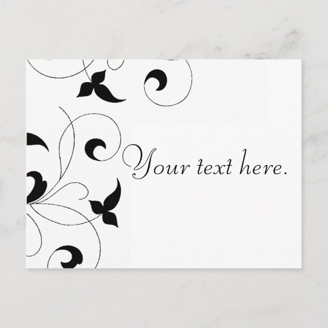 Dainty Vine Postkarte (Vorderseite)