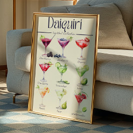 Daiquiri Print | Trendy Wall Art Poster