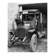 Dairy Truck, 1921. Vintages Foto