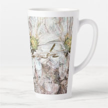 Daisées d'hiver Latte Mug