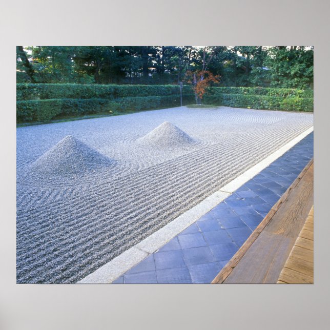 Daisen-in Temple Garden, Daitokuji, Kyoto, Japan Poster (Vorne)