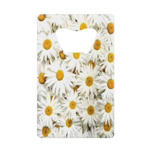 Daises Bottle Opener Taille de la carte de crédit