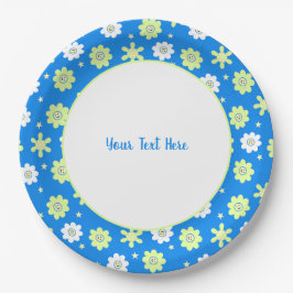 Daisies and Stars Pappteller
