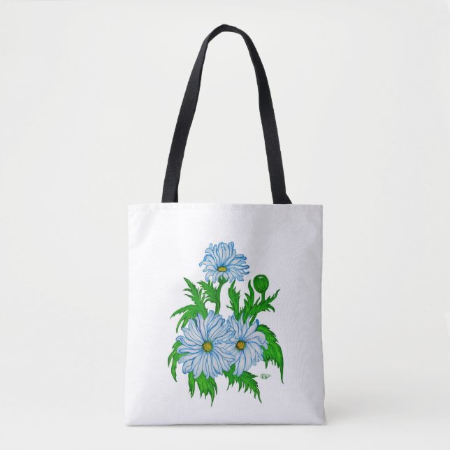 Daisies Blume Tasche (Vorderseite)