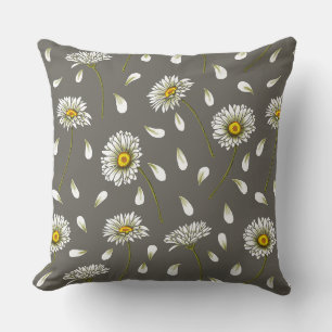 Daisies chic pattern kissen
