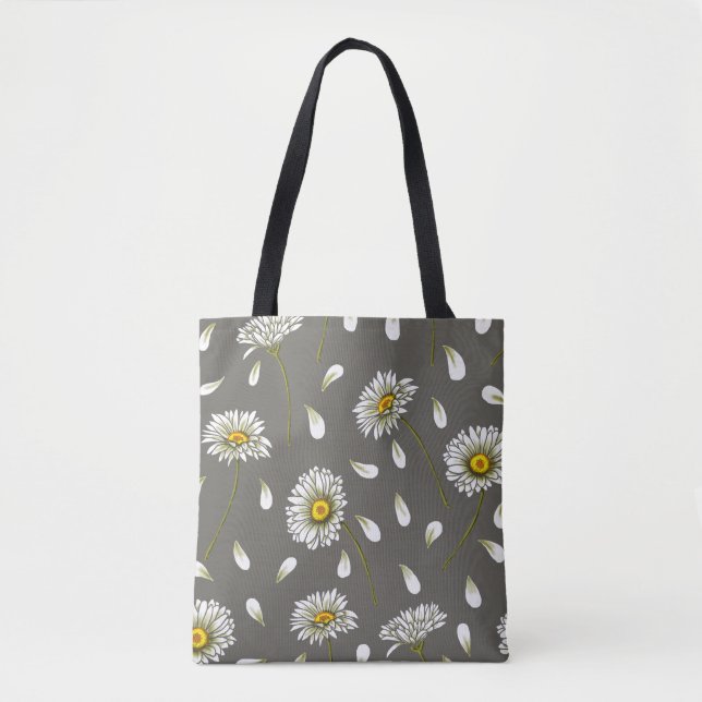 Daisies chic pattern tasche (Vorderseite)