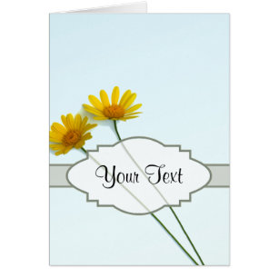 Daisies dans le Sky Nametag