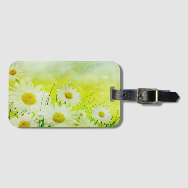 Daisies Gepäckanhänger (Vorderseite (Horizontal))