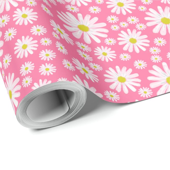 Daisies Geschenkpapier (Rolleneckpunkt)