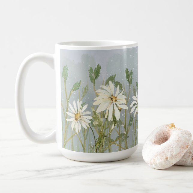 Daisies Mug (Avec donut)