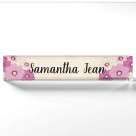 Daisies Namensplakette