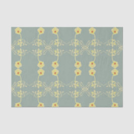 Daisies on Gray Jedes Anlasses Seidenpapier