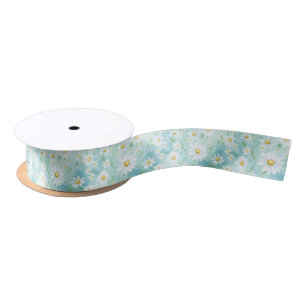 Daisies Satin Ribbon Satinband