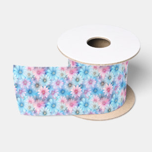 Daisies Satin Ribbon Satinband
