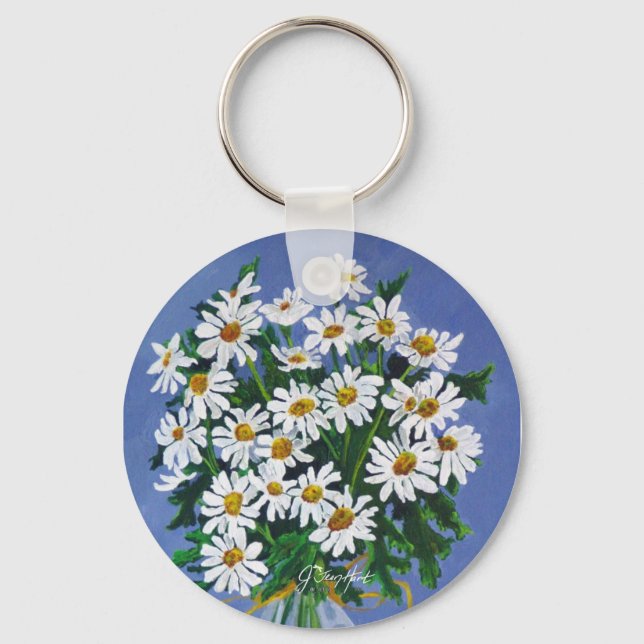 Daisies Schlüsselanhänger (Vorderseite)
