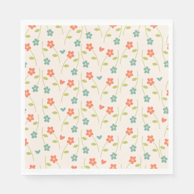 Daisies Serviette (Vorderseite)