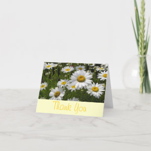 Daisies Thank You Dankeskarte