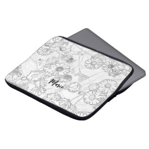Daisies Wiesenlichtmuster Laptopschutzhülle