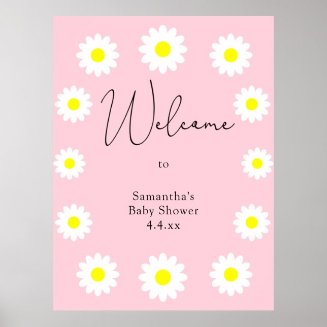 Daisies - Willkommen Poster (Vorne)