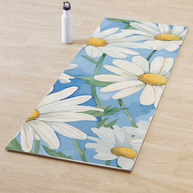 Daisies Yogamatte (Beispiel)