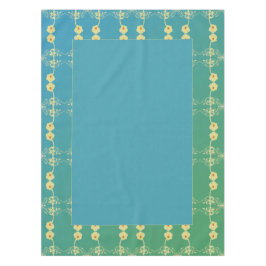 Daisis & Blue Tablecloth Tischdecke
