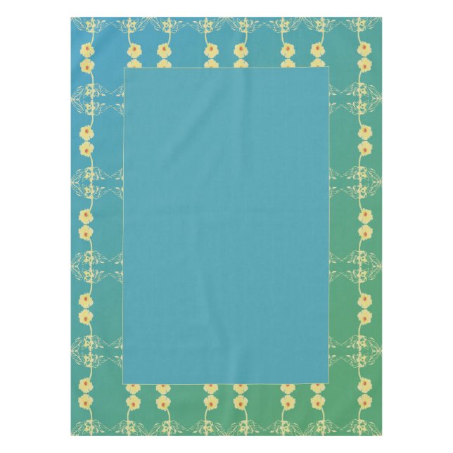 Daisis & Blue Tablecloth Tischdecke (Vorderseite)