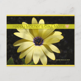 Daisy2 am Muttertag | Blue Beach Song™ Postkarte