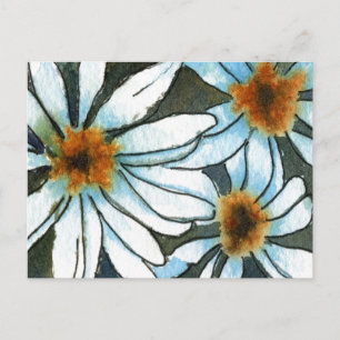 "Daisy 1" florale Postkarte
