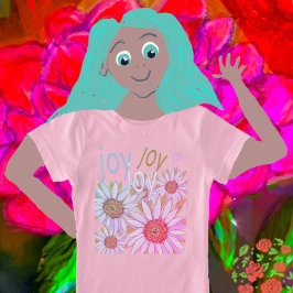 Daisy and Daffodils: Blumenträume von Joy T - Shir T-Shirt