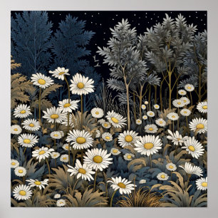 Daisy Art Print Poster