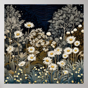 Daisy Art Print Poster