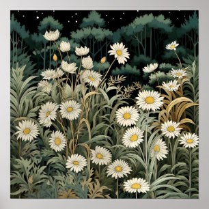 Daisy Art Print Poster