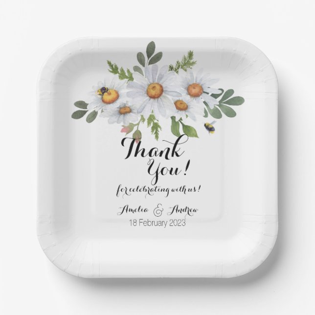 Daisy - assiettes (Recto)