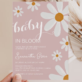 Daisy Baby Shower Einladung