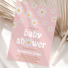 Daisy Baby Shower Einladung